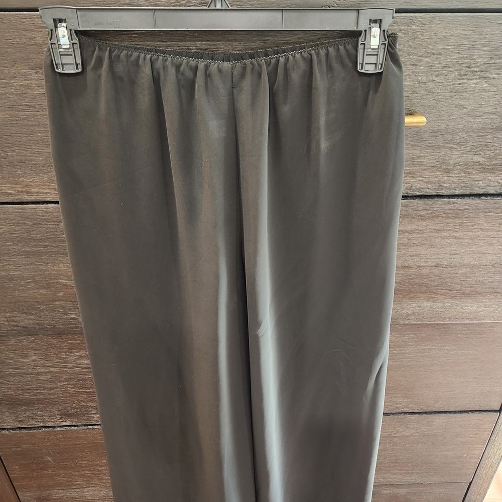Alex Evenings Black Wide Leg Pants